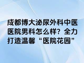 成都博大泌尿外科中医医院男科怎么样？全力打造温馨“医院花园”